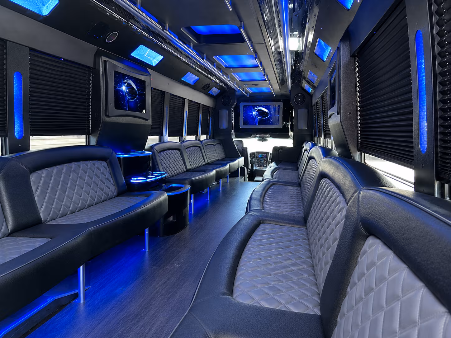 hayward party bus rental gallery