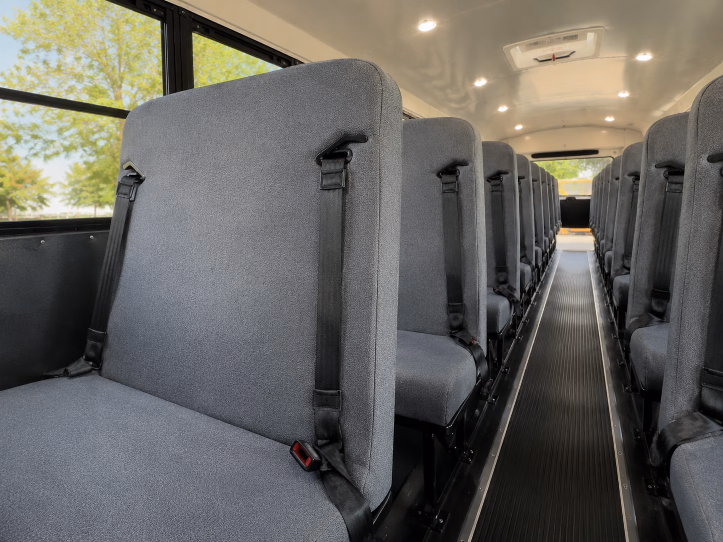 hayward school bus interior