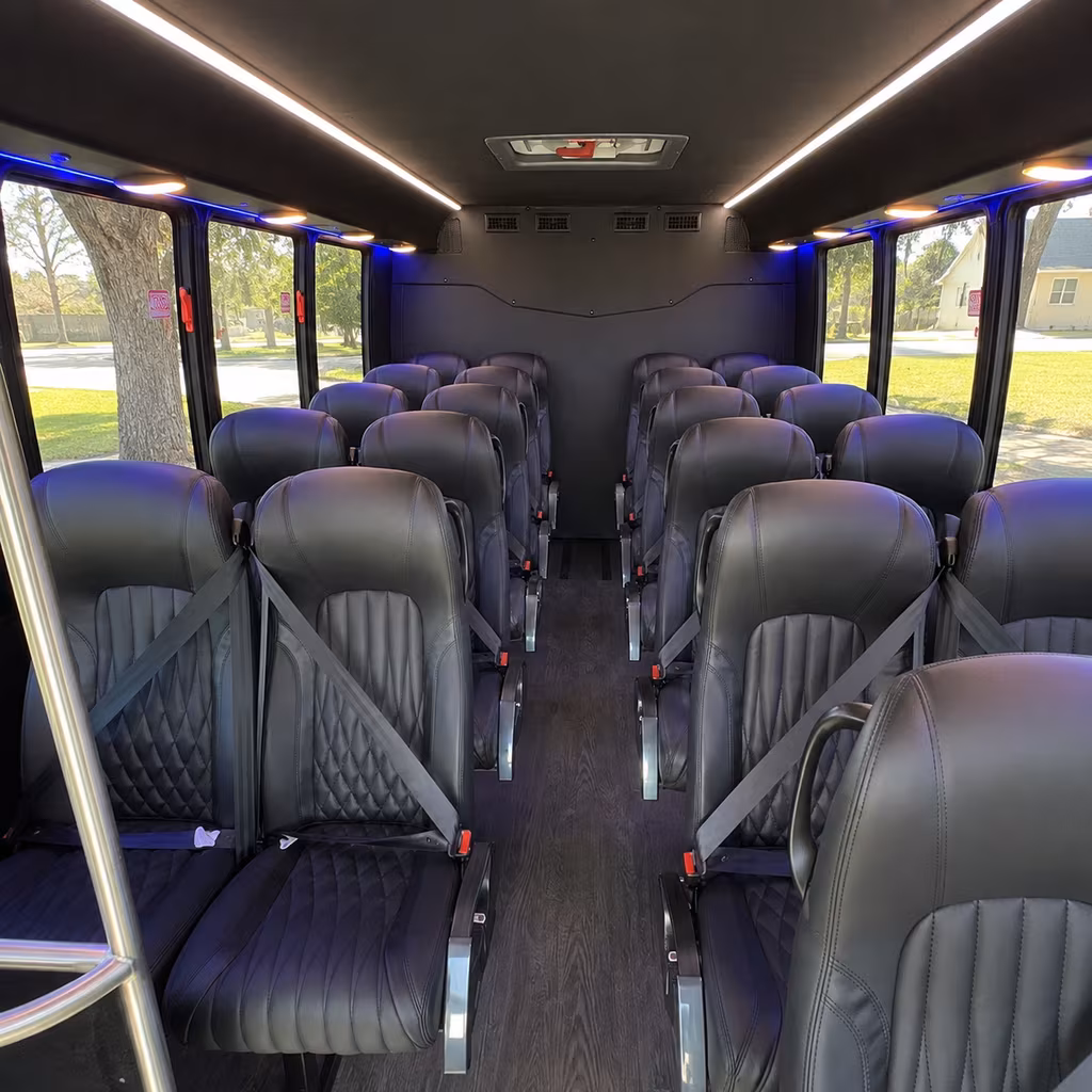 hayward sporting event transportation onboard seating