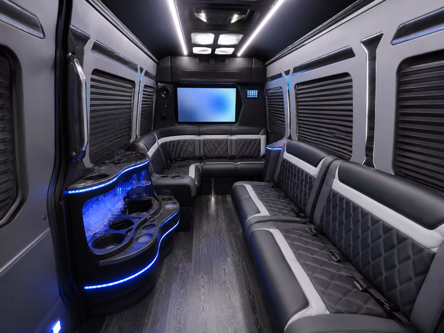hayward sprinter limousine inside